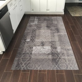 Conceptum Alfombra F5132 v2 Marrón 80 x 120 cm
